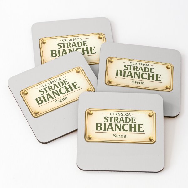Item preview, Classica Strade Bianche – Siena | Vintage racing bike classic sign designed and sold by malero-design.