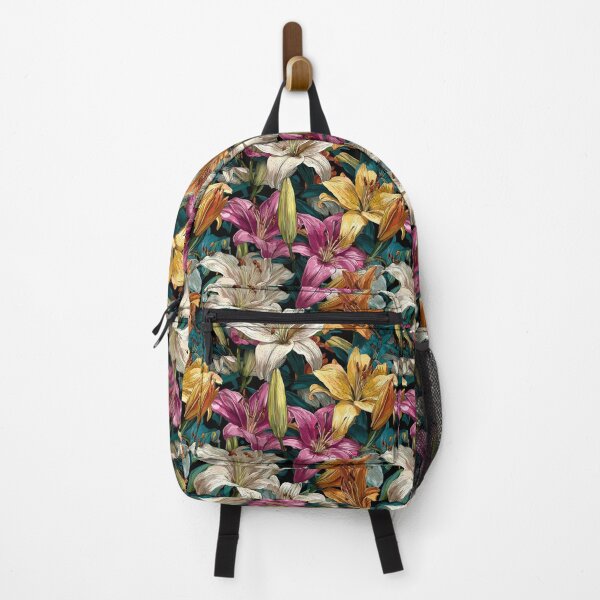 Item preview, Bold Lilies Texture - Birthday Flower Pattern - Christmas Gifts For Him designed and sold by RoyalStarsPatts.