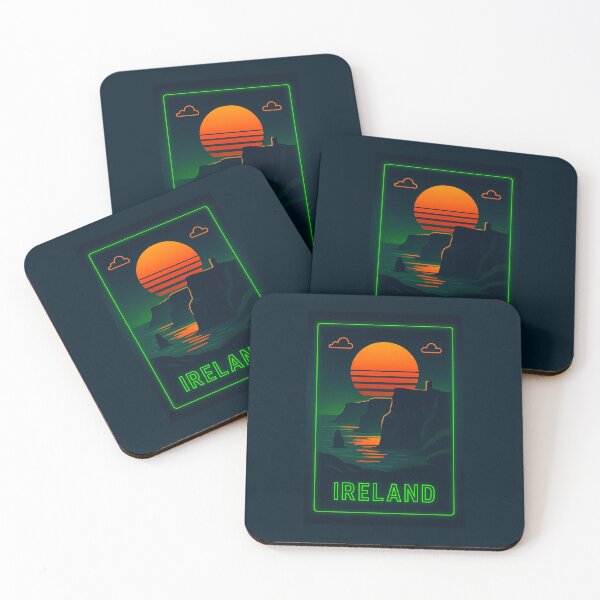 Item preview, Ireland Neon Travel designed and sold by Thistle-TShop.