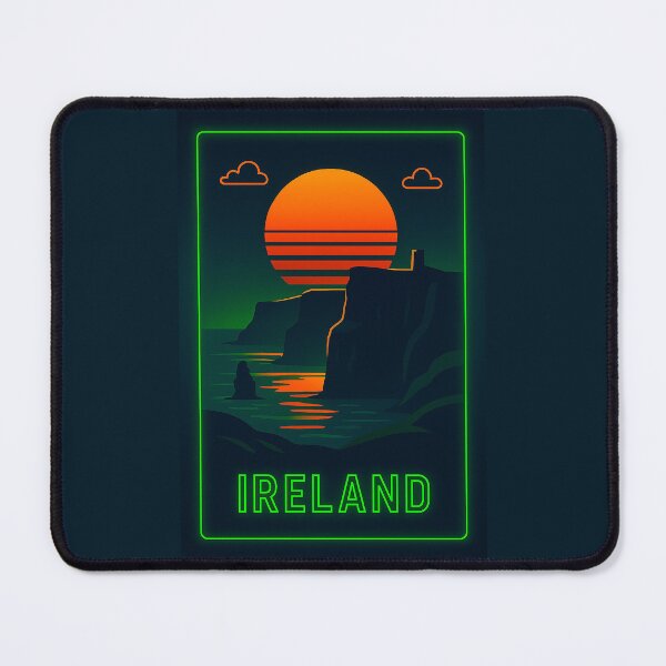 Item preview, Ireland Neon Travel designed and sold by Thistle-TShop.