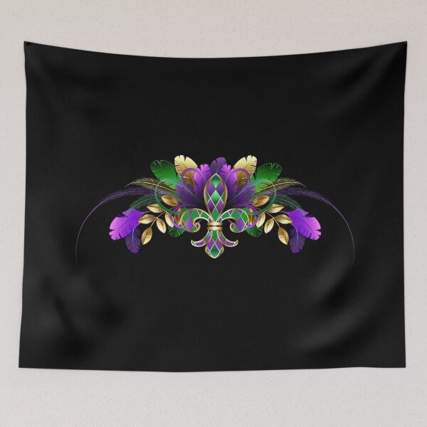 Item preview, Symmetrical Mardi Gras decoration designed and sold by Blackmoon9.