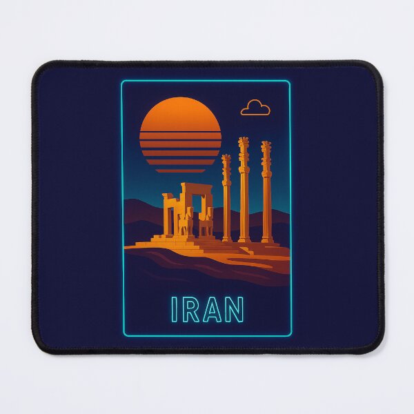 Item preview, Iran Neon Travel designed and sold by Thistle-TShop.