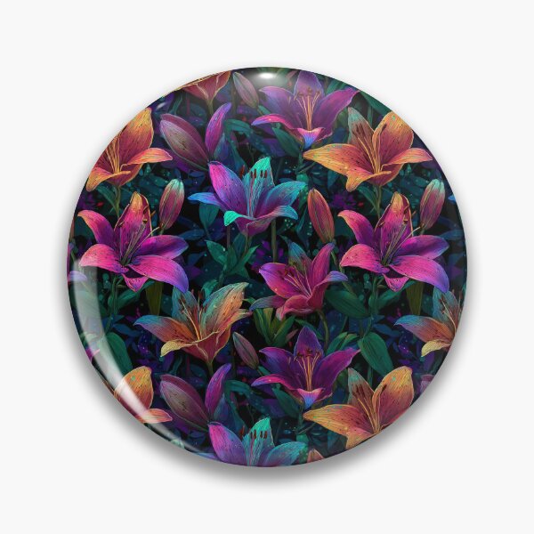 Item preview, Blooming Lilies Floral  - Birthday Flower Pattern  - Christmas Gifts For Husband designed and sold by RoyalStarsPatts.