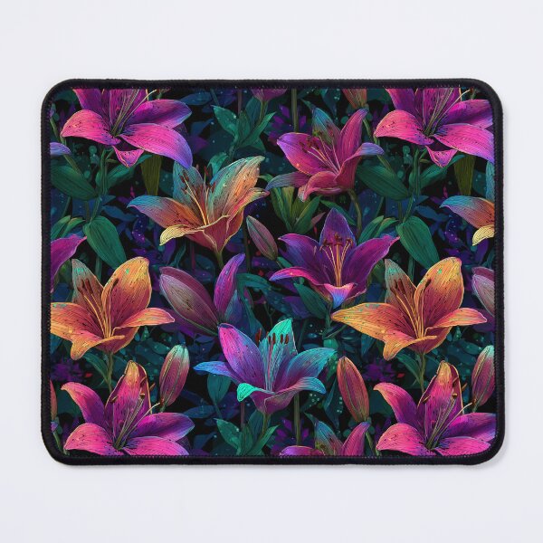 Item preview, Blooming Lilies Floral  - Birthday Flower Pattern  - Christmas Gifts For Husband designed and sold by RoyalStarsPatts.