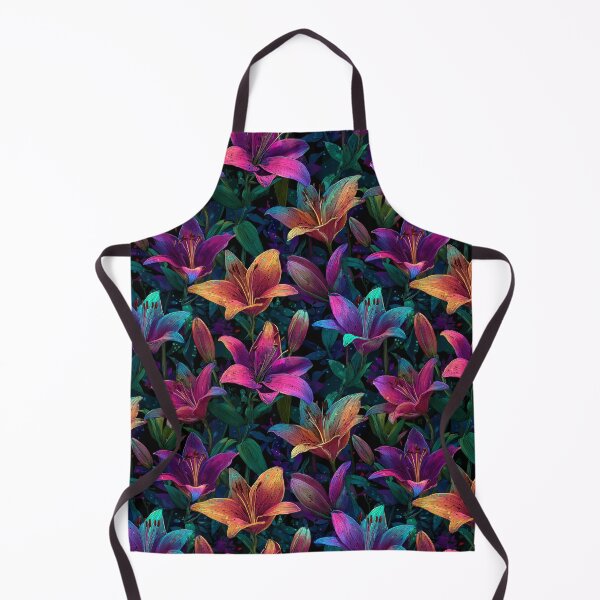 Item preview, Blooming Lilies Floral - Birthday Flower Pattern - Christmas Gifts For Husband designed and sold by RoyalStarsPatts.