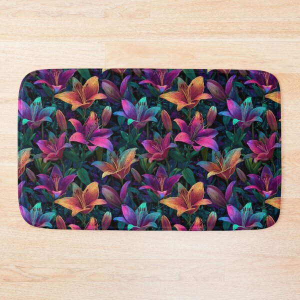 Item preview, Blooming Lilies Floral  - Birthday Flower Pattern  - Christmas Gifts For Husband designed and sold by RoyalStarsPatts.
