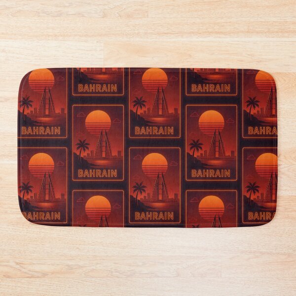 Item preview, Bahrain Neon Travel designed and sold by Thistle-TShop.