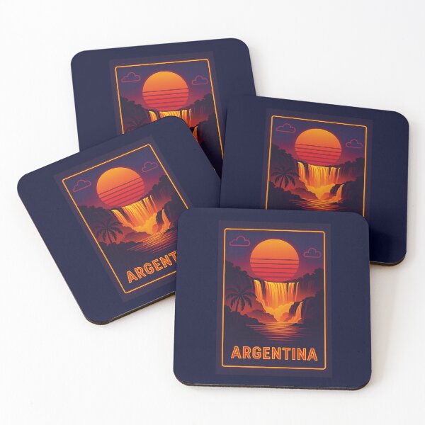 Item preview, Argentina Neon Travel designed and sold by Thistle-TShop.