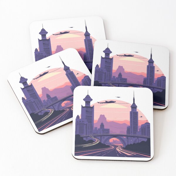Item preview, Twilight Horizon: Ringed Metropolis designed and sold by VYRON STUDIO.