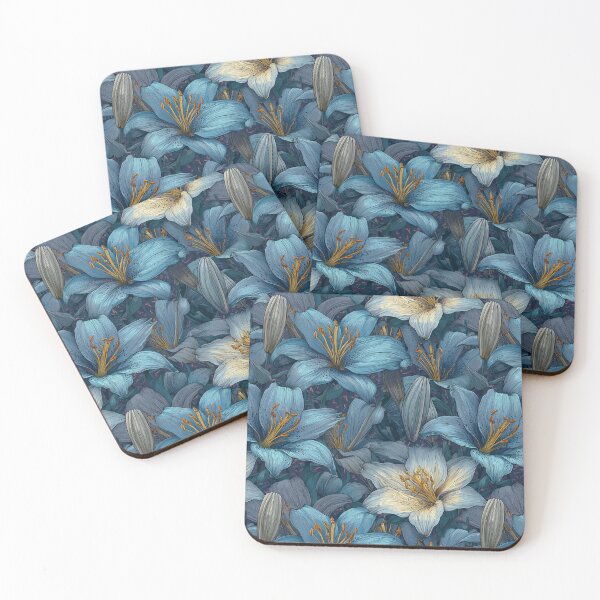Item preview, Elegant Lilies Floral  - Botanical Garden Pattern  - Christmas Gifts For Men designed and sold by RoyalStarsPatts.