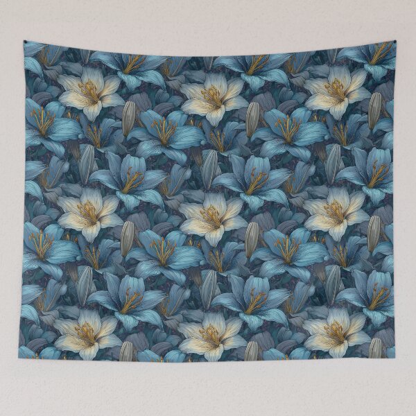 Item preview, Elegant Lilies Floral  - Botanical Garden Pattern  - Christmas Gifts For Men designed and sold by RoyalStarsPatts.