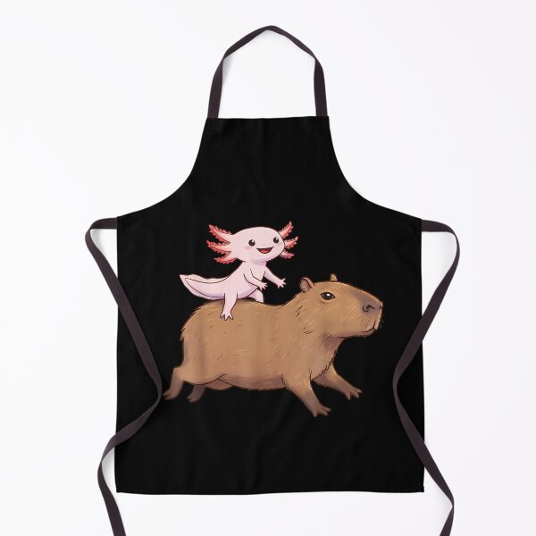 Item preview, Funny Kawaii Axolotl and Capybara Lover Kids Girls Men Women Art for Men Women Kids , Capybara Gift Lover designed and sold by DZIRI NAJAT.