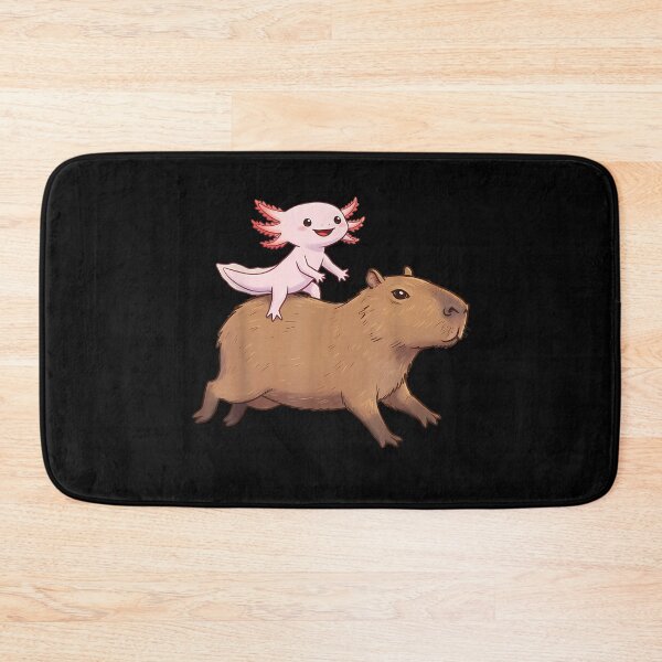 Item preview, Funny Kawaii Axolotl and Capybara Lover Kids Girls Men Women Art for Men Women Kids , Capybara Gift Lover  designed and sold by DZIRI NAJAT.