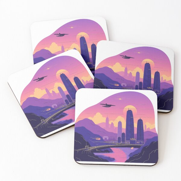 Item preview, Twilight Horizon: Ringed Metropolis designed and sold by VYRON STUDIO.