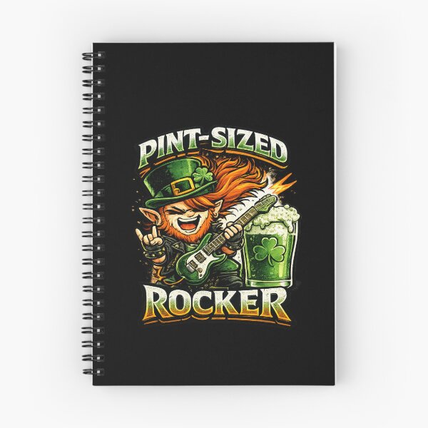 Item preview, Pint-Sized Rocker – St. Patrick's Day Leprechaun Rock Pun designed and sold by PunchDrop.