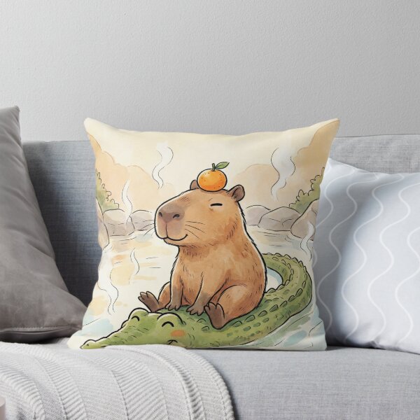 Aperçu de l'œuvre Ministre du froid : Capybara Onsen Buddy créée et vendue par NonditStudio.