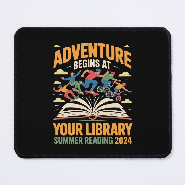 Item preview, Summer Reading Program 2024 Adventure Begins At Your Library 5 designed and sold by PowAcademy.
