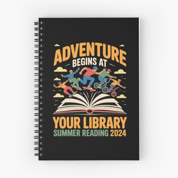 Item preview, Summer Reading Program 2024 Adventure Begins At Your Library 5 designed and sold by PowAcademy.
