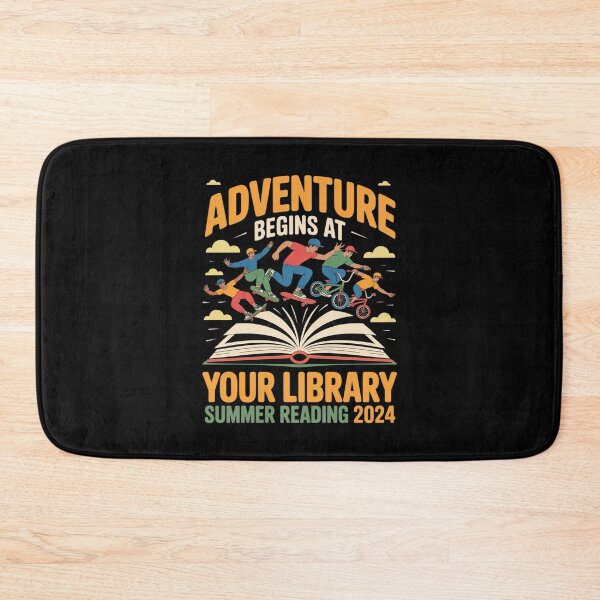 Item preview, Summer Reading Program 2024 Adventure Begins At Your Library 5 designed and sold by PowAcademy.