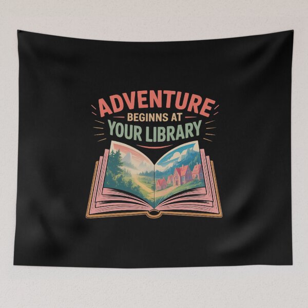 Item preview, Summer Reading Program 2024 Adventure Begins At Your Library6 designed and sold by CombatTask.
