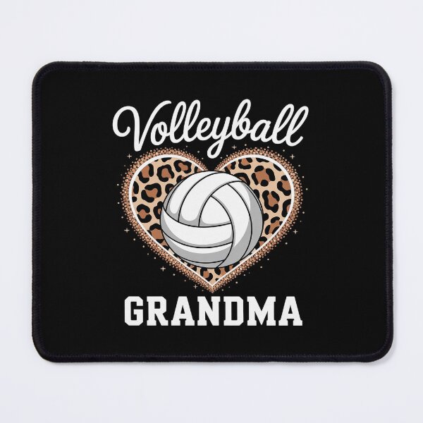 Item preview, Volleyball Grandma Leopard Heart Matching Family designed and sold by MythWoot.