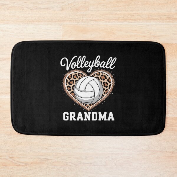 Item preview, Volleyball Grandma Leopard Heart Matching Family designed and sold by MythWoot.