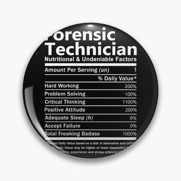 Item preview, Forensic Technician designed and sold by Streanin.