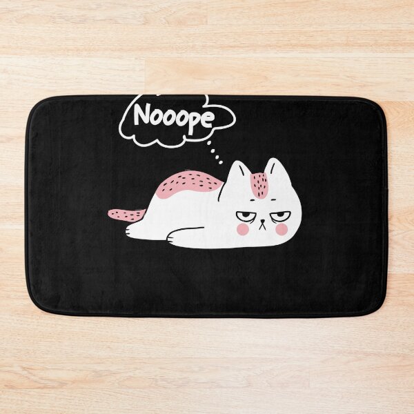 Item preview, Noooope Cat Attitude Sarcastic Cat Lover designed and sold by GrumpySableye.