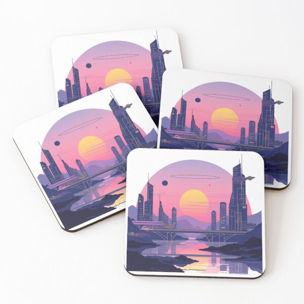 Item preview, Twilight Horizon: Ringed Metropolis designed and sold by VYRON STUDIO.