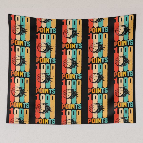 Item preview, 1000 Points Basketball Retro Vintage designed and sold by GrumpySableye.