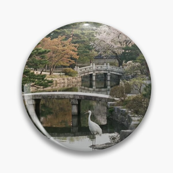 Item preview, The Crane Visits designed and sold by AncientWanderer.