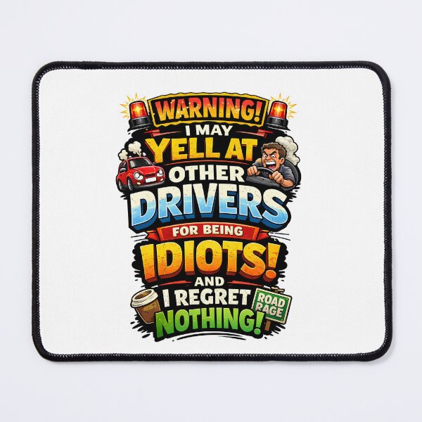 Item preview, Funny Driver designed and sold by MarkColeImaging.