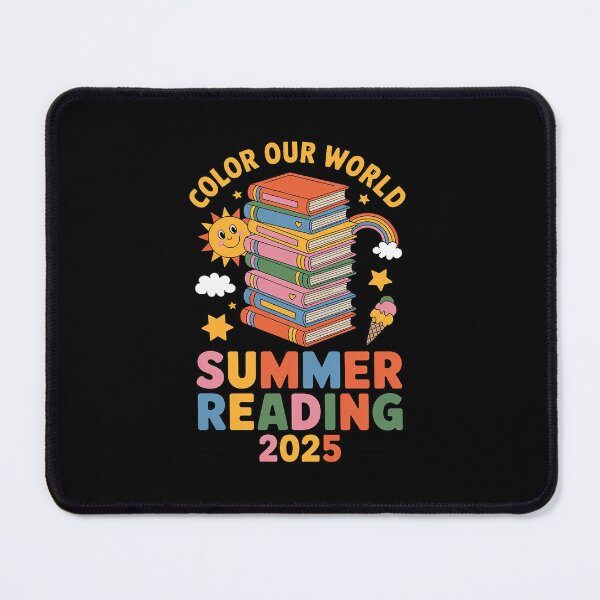 Item preview, Summer Reading Program 2025 Color Our World Book designed and sold by CombatTask.