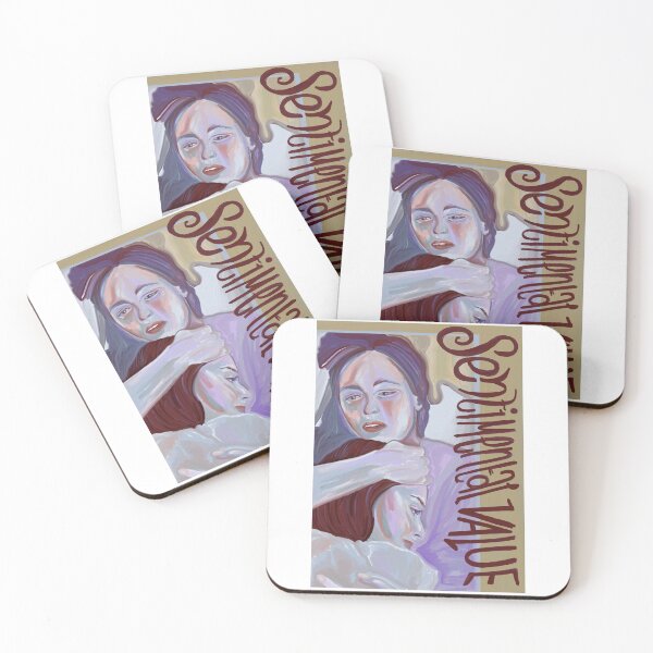 Item preview, Sentimental Value // Alternative Movie Poster // Handpainted designed and sold by damnfinecuppa.