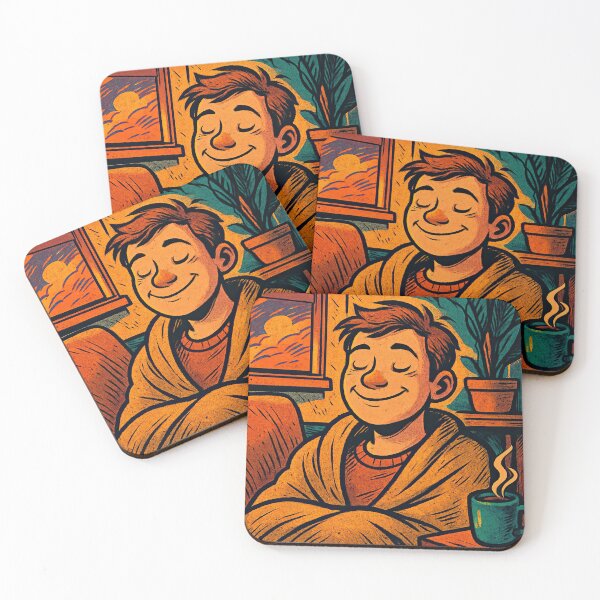 Item preview, Contentment | Comics stylCartoone -  designed and sold by ComicsFactory.