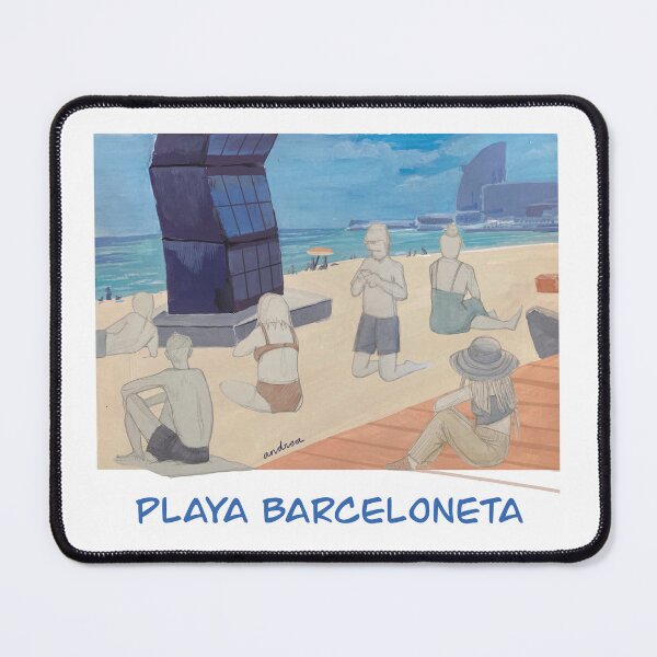 Item preview, Barceloneta Beach designed and sold by Andrea Snuggs.