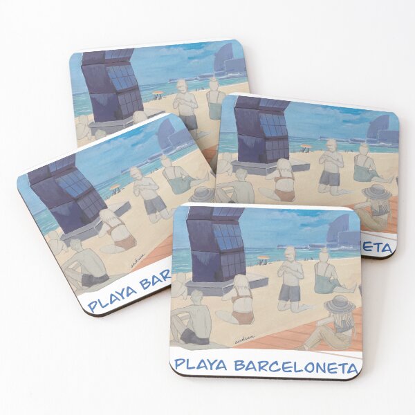 Item preview, Barceloneta Beach designed and sold by Andrea Snuggs.