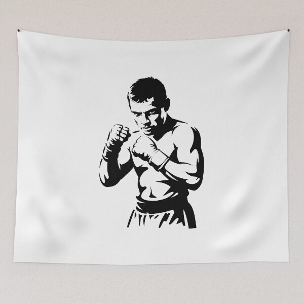 Item preview, Built For Impact – Minimalist Fighter Street Art Design designed and sold by WSPrintCrafter.
