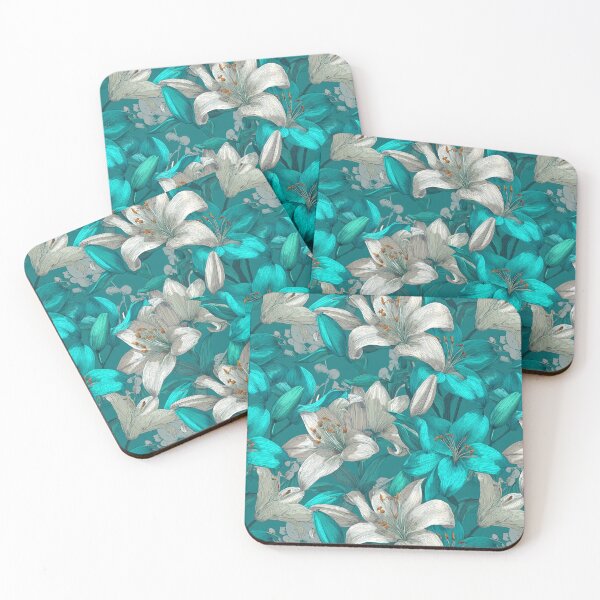 Item preview, Radiant Lilies Floral  - Flower Garden Pattern  - Father'S Day Gift Ideas designed and sold by RoyalStarsPatts.