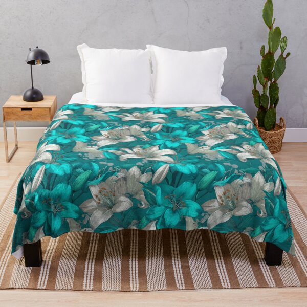 Item preview, Radiant Lilies Floral  - Flower Garden Pattern  - Father'S Day Gift Ideas designed and sold by RoyalStarsPatts.