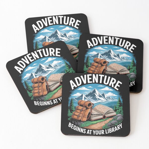 Item preview, Summer Reading Program Adventure Begins At Your Library 1 designed and sold by CombatTask.