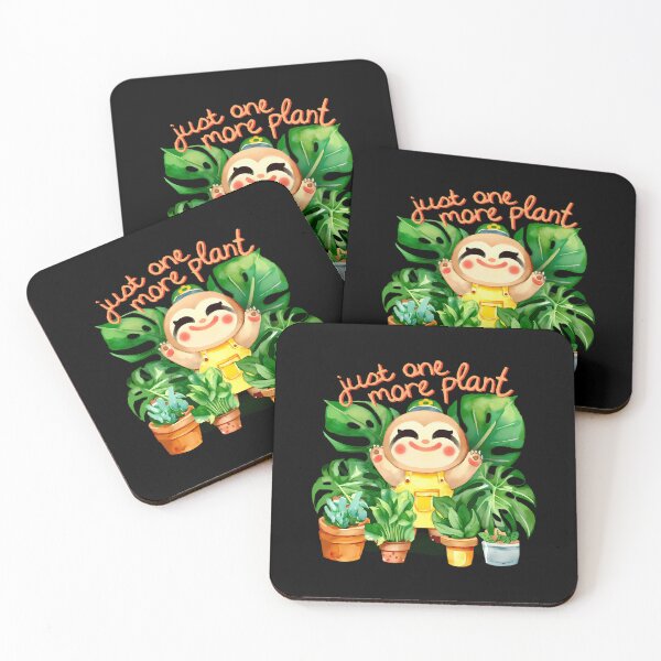 Item preview, Happy Sloth With Plants designed and sold by aocibdltbg19.