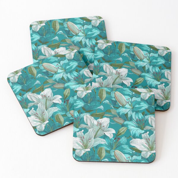 Item preview, Colorful Lilies Texture  - Birthday Flower Pattern  - Father'S Day Gifts designed and sold by RoyalStarsPatts.