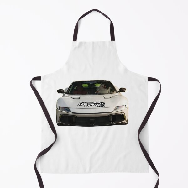 Item preview, White Sports Car with Graffiti “Need for Speed” Style Decal designed and sold by Artuer69.