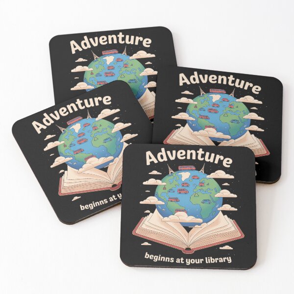Item preview, Summer Reading Program Adventure Begins At Your Library designed and sold by CombatTask.