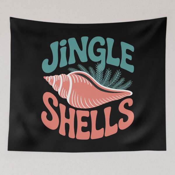 Item preview, Sea Shell Collector Beach Shelling Christmas Jingle Shells designed and sold by lilensgavadur.