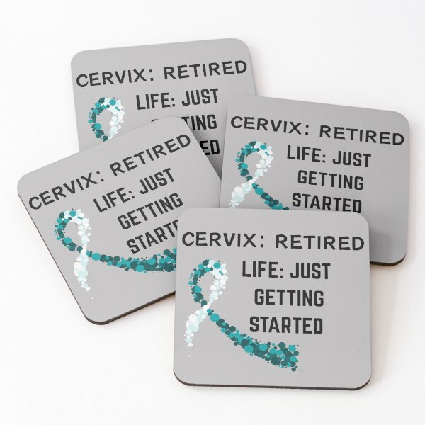 Item preview, Cervical cancer-carvical cancer awareness-Cervix Retired, I Started Living My Best Life -cervical cancer 2026 Survivor designed and sold by medoutfits.
