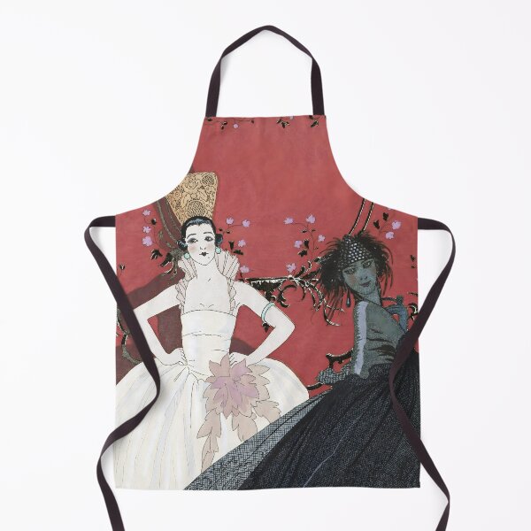 Item preview, Vintage Ladies. Day & Night, fashion illustration by Georges Barbier. designed and sold by Shoot-The-Moon.