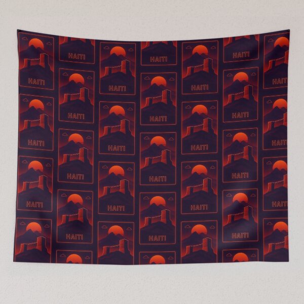 Item preview, Haiti Neon Travel designed and sold by Thistle-TShop.
