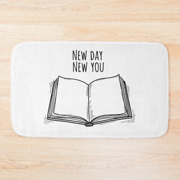 Item preview, New Day New You Doodle Notebook Sketch Journal Motivation designed and sold by INNER WINNER YOU.